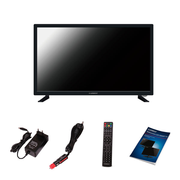 Carbest LED Smart TV 27" 1080p FullHD, HDMI, WiFi, DVB-S2/-C/-T2, USB, 12V& 230V