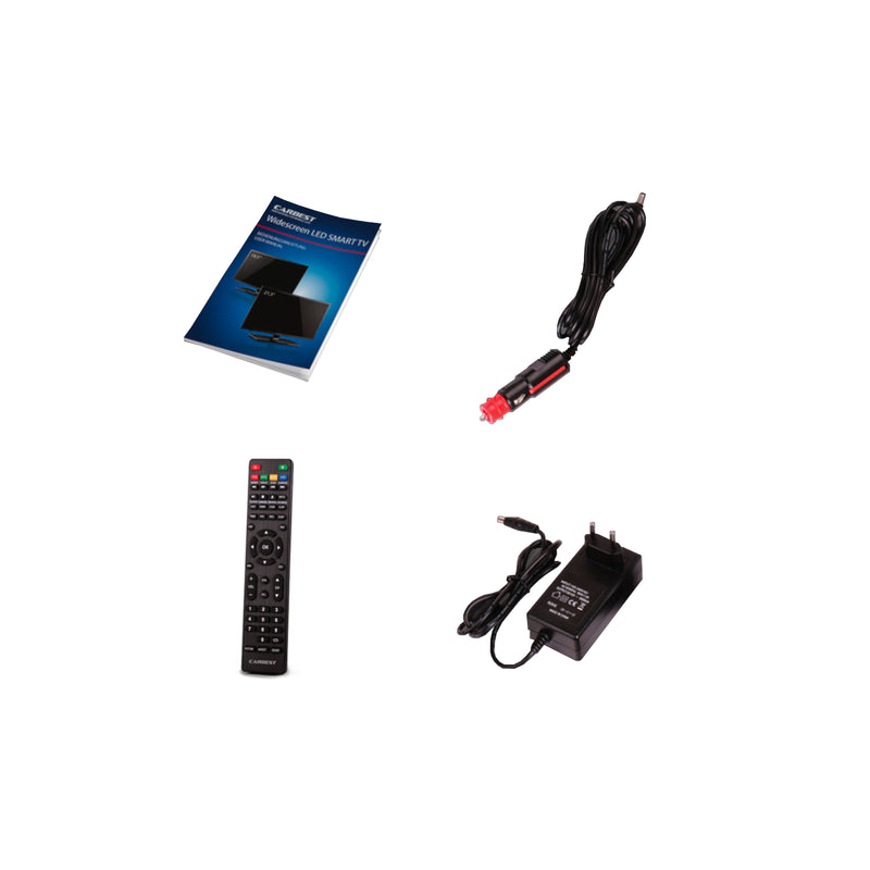 Carbest LED Smart TV 27" 1080p FullHD, HDMI, WiFi, DVB-S2/-C/-T2, USB, 12V& 230V