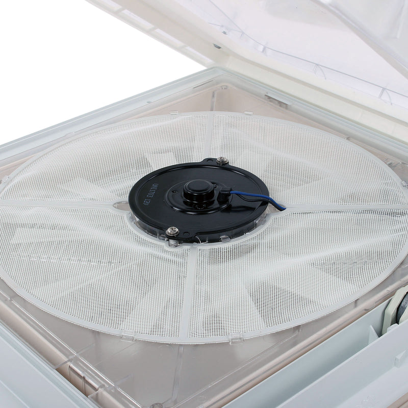 Thule  Kurbeldachhaube Omni-Vent transparent 40x40 12V Ventilator + Dichtmittel