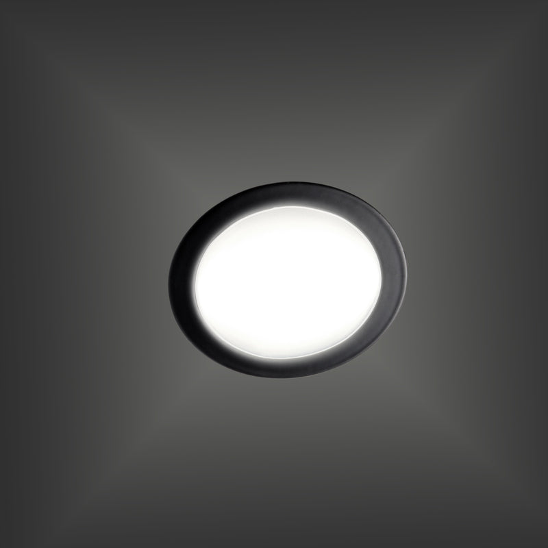 4x Einbaustrahler 12V LED Spot 120lm Leuchte Black Lampe für Wohnwagen Wohnmobil