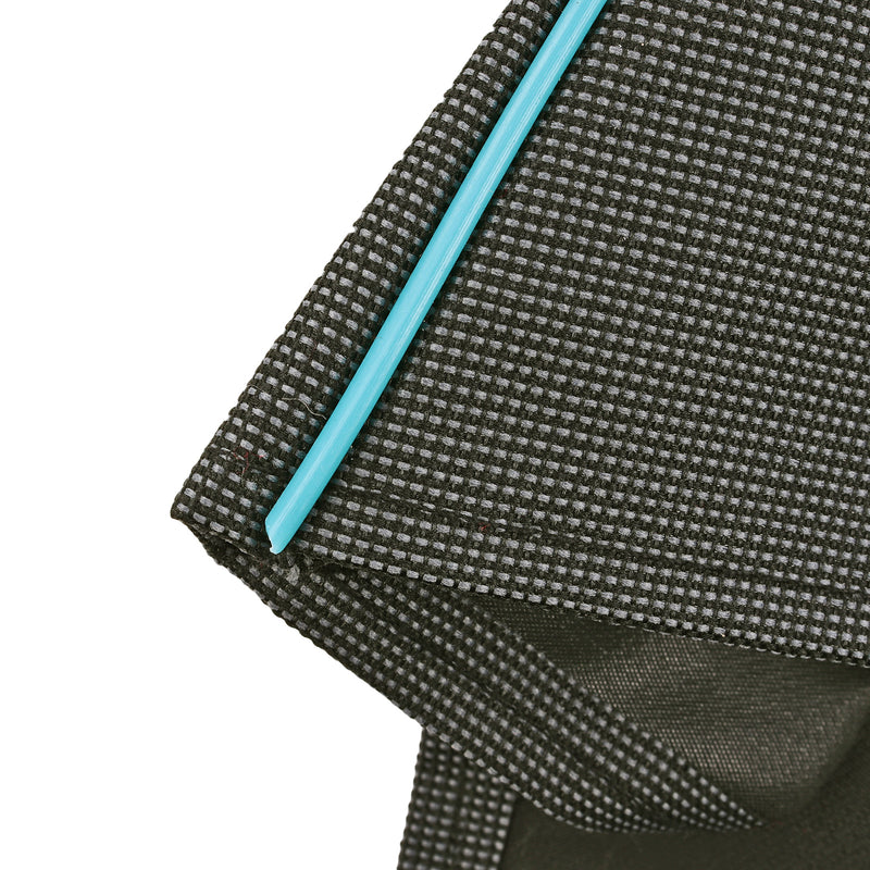 4x Wohnwagen Radabdeckung "Luxus" grau UV Schutz Polyestergewebe mit Anker Ösen
