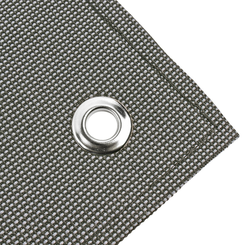 4x Wohnwagen Radabdeckung "Luxus" grau UV Schutz Polyestergewebe mit Anker Ösen