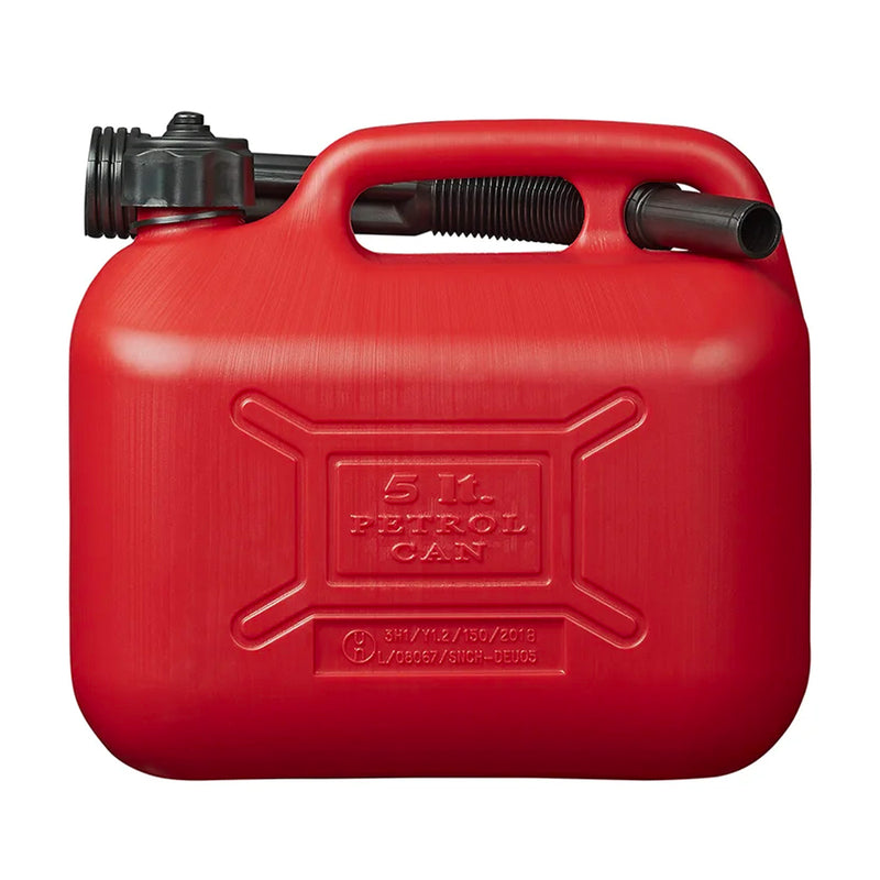Kraftstoffkanister 5L red Kunststoff Reserve Benzinkanister Diesel UN-geprüft