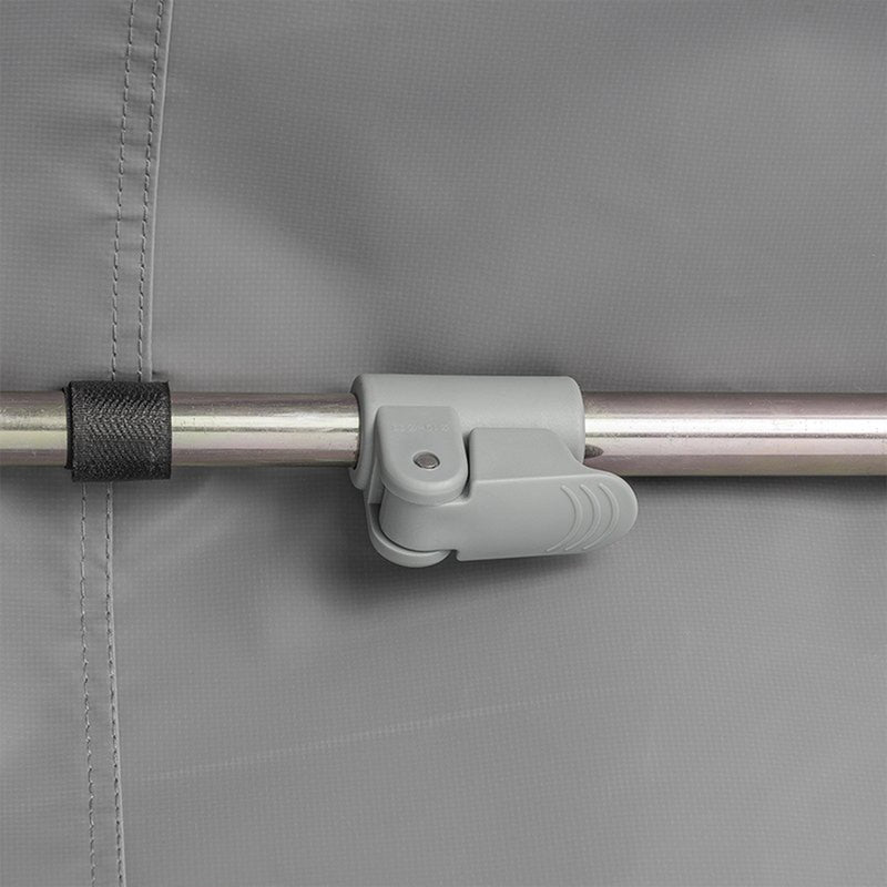 Rohrklemmen für Zeltstange mit Schnellspanner 19-22 mm 4er-Set