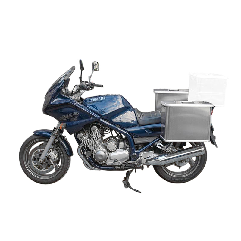 Motorrad Seitenkoffer | 36 Liter | Alu | abschließbar | universal Alukoffer