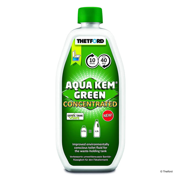 Thetford Aqua Kem Green Toiletten Konzentrat 0,78l speziell für Campingtoiletten