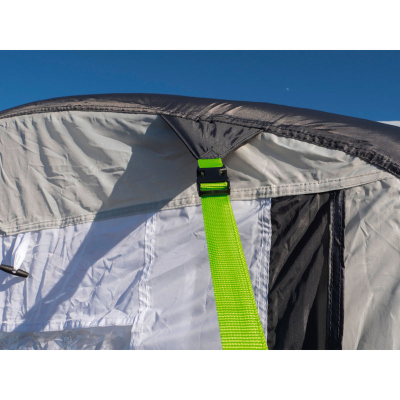 Vorzelt One Beam Air 220x250cm Luftvorzelt Reisevorzelt für Wohnwagen, Wohnmobil