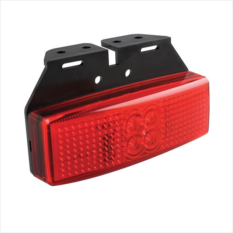 Positionsleuchte hinten 12/24V rot 110x40mm LED mit Halter – Hochwertige LED Beleuchtung