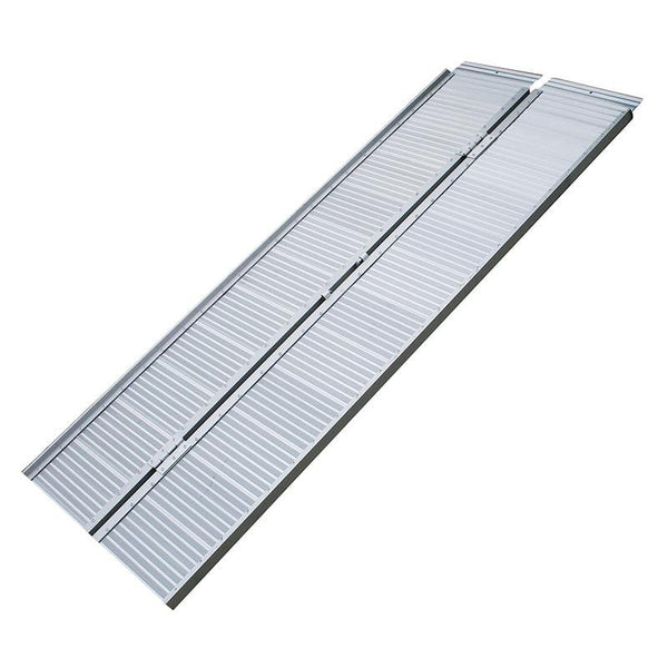 Auffahrrampe Aluminium klappbar für Rollstuhl 122x73cm 270kg