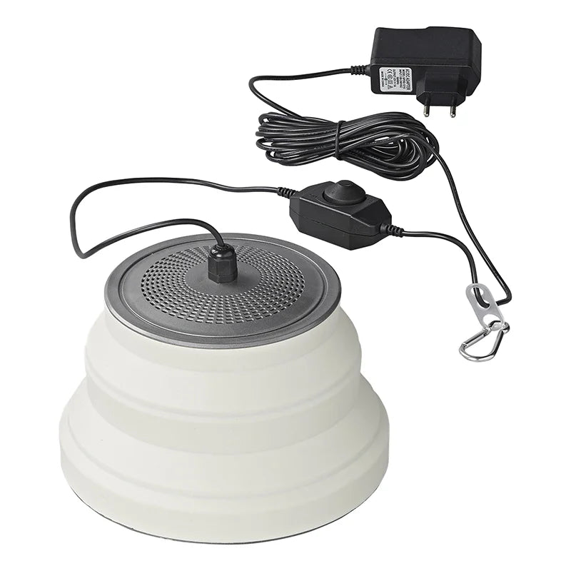 Hängelampe Camping | 24 Led´s | 220V | 5M Kabel | faltbar | schaltbar