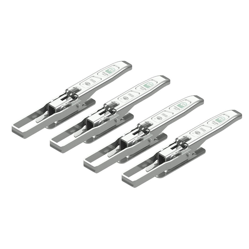 4er Set SPP ZB-05AA Exzenterverschluss – Dekra-geprüft, 880 daN (880 kg) Zugkraft