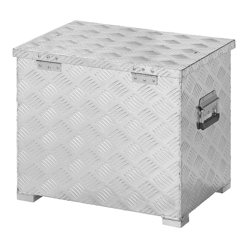 Aufbewahrungsbox Aluminium 522 x 375 x H420 mm  Alukiste flexibel verwendbar