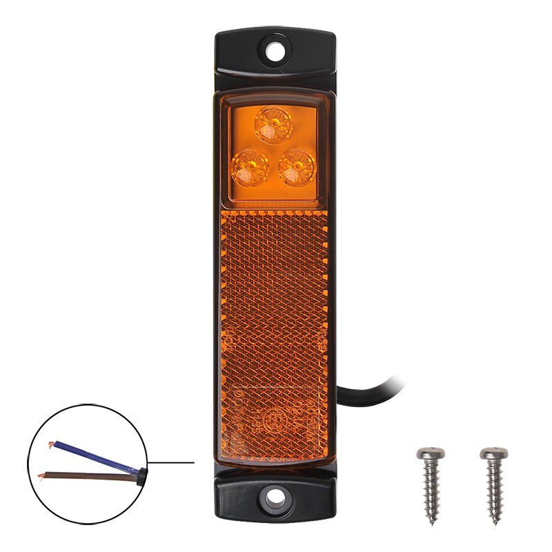 Seitenmarkierungsleuchte 12/24V orange 126x30mm LED – Hochwertige LED Beleuchtung