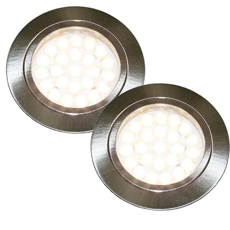 2 Stk. Haba Mars Led Spot Einbauleuchte 12V Einbaustrahler Einbau Spot Wohnwagen