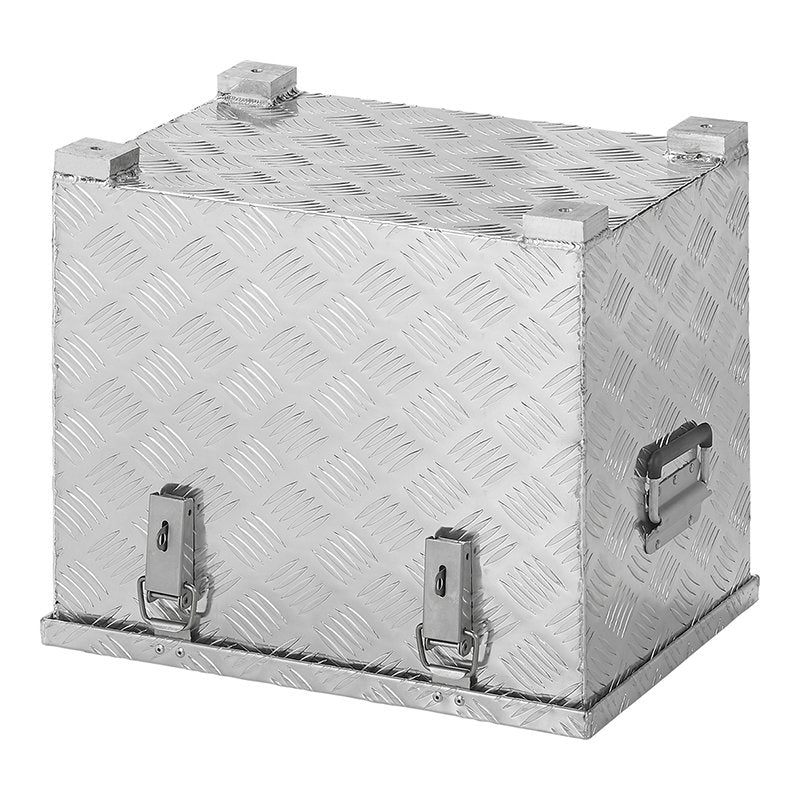 Aufbewahrungsbox Aluminium 522 x 375 x H420 mm  Alukiste flexibel verwendbar