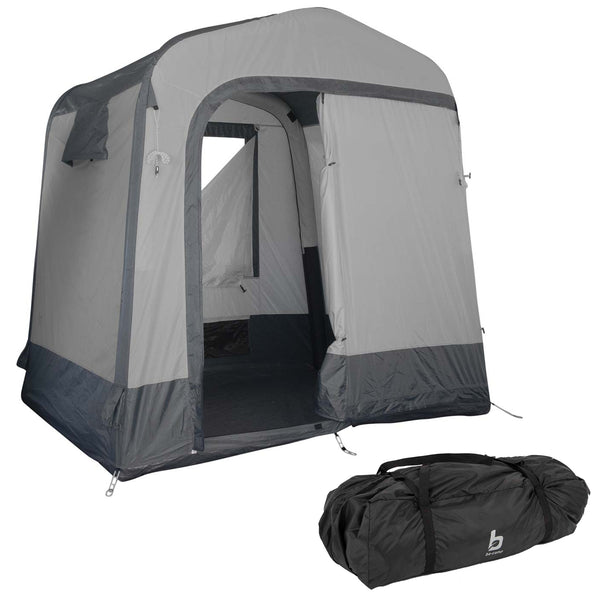 Camping Air Lagerzelt grau 220 x 160 x 210cm aufblasbar Schuppen Zelt XL