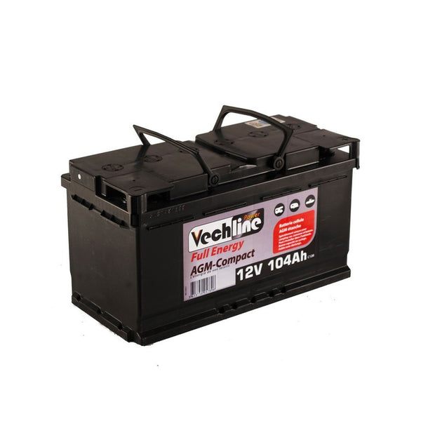 AGM Compact Batterie 100Ah 12V Autobatterie passend für Fiat Ducato, Wohnmobil