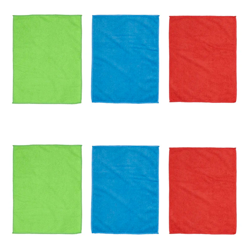 Microfasertücher 6er Pack 40x30cm Poliertuch Reinigungstuch für Wohnmobil