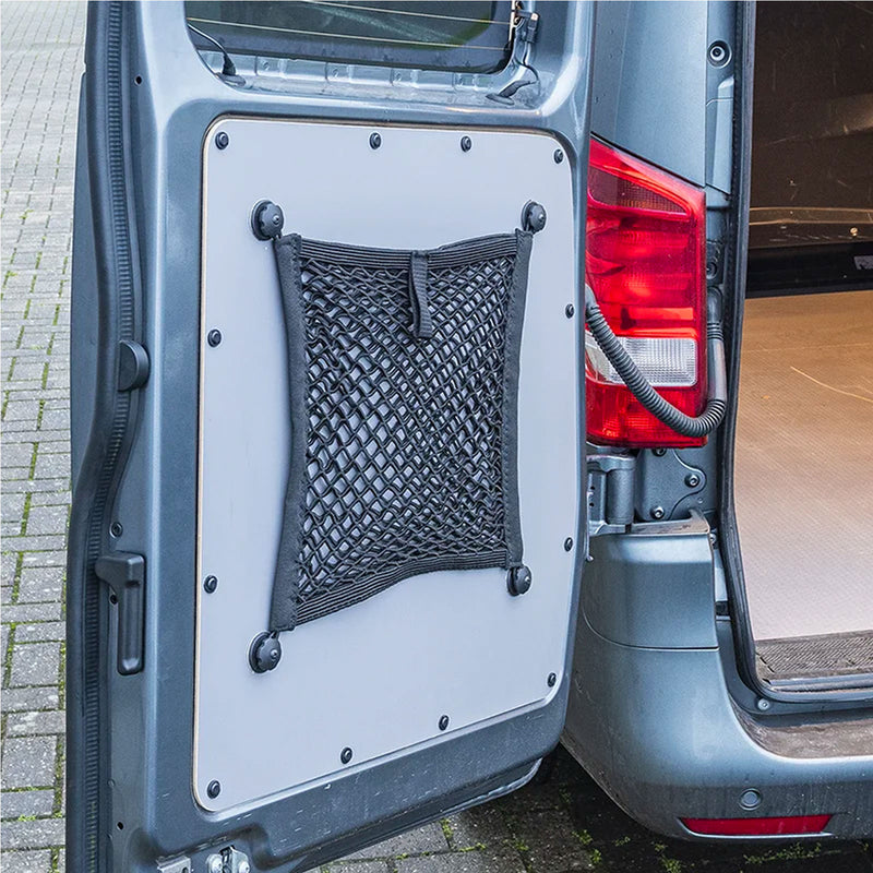 Ablagenetz 40x34cm KFZ Organizer mit Schraubbefestigung für Reisemobil, Auto