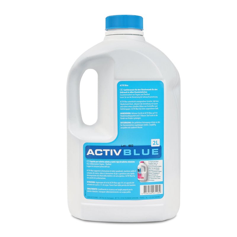 Thetford Activ Blue Toiletten Zusatz für den Abwasserbehälter + Aqua Soft