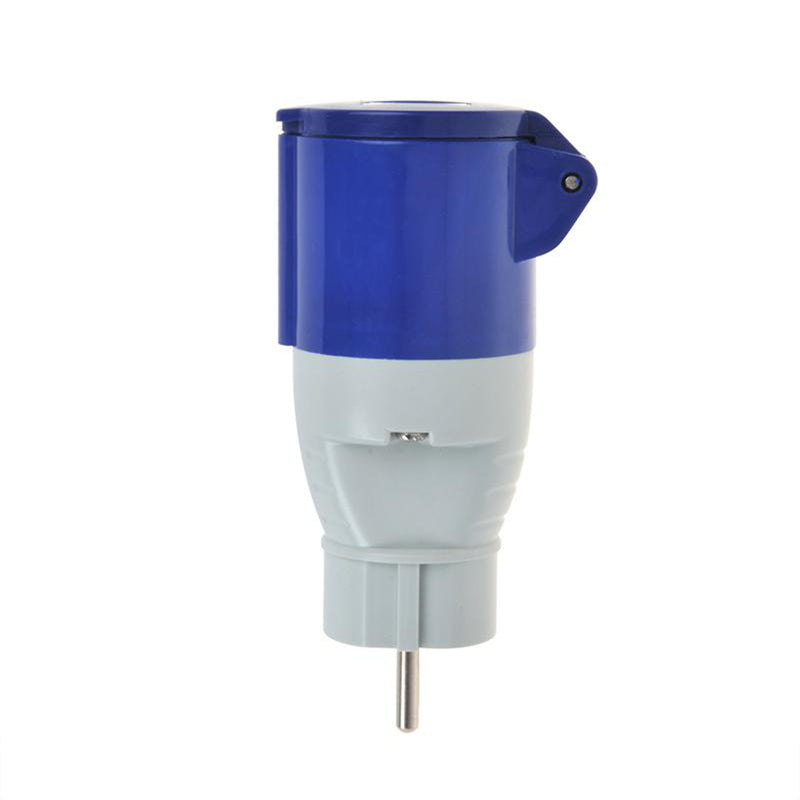 CEE Adapter Schuko auf CEE 200-250V, 16A, 3polig, 12 cm, Ip44