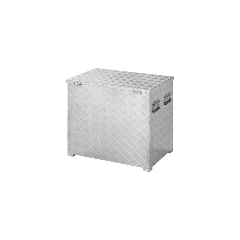 Aufbewahrungsbox Aluminium 772 x 525 x H645 mm Alukiste flexibel verwendbar