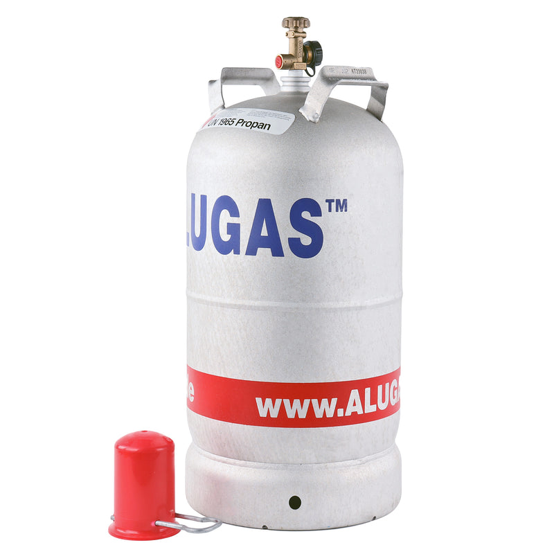 2x AluGas 11 Kg für Propan, Gasflasche für Camping NEU leer