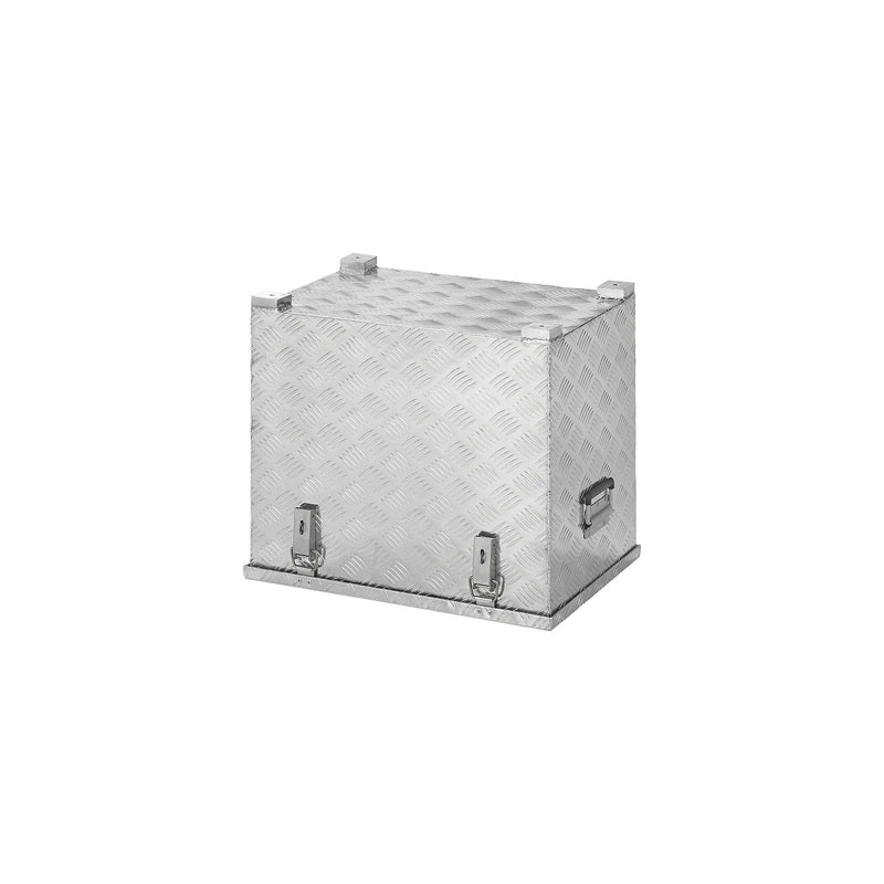 Aufbewahrungsbox Aluminium 622 x 425 x H 520 mm Alukiste flexibel verwendbar