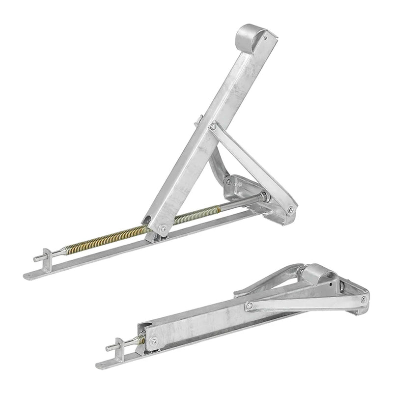 2x Universal spin-off support, 1600 kg support Caravan 605x260x500mm crank support