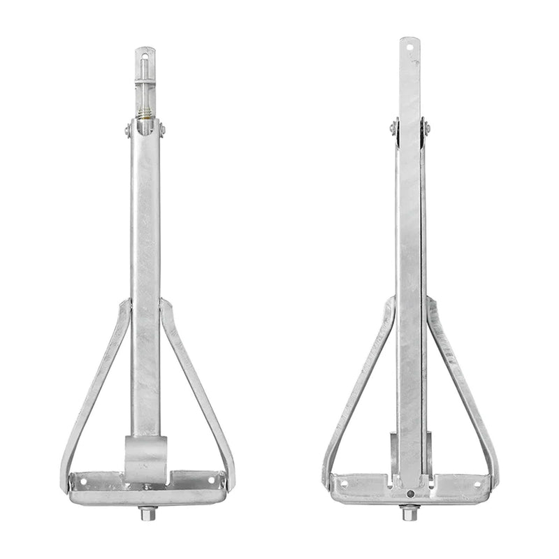 4x Universal spin-out support, 3200 kg support Caravan 605x260x500mm crank support