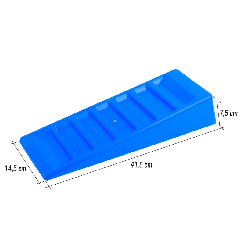 Ausgleichskeile Stufenkeile 3t 2er Set blau für Wohnwagen und Wohnmobil