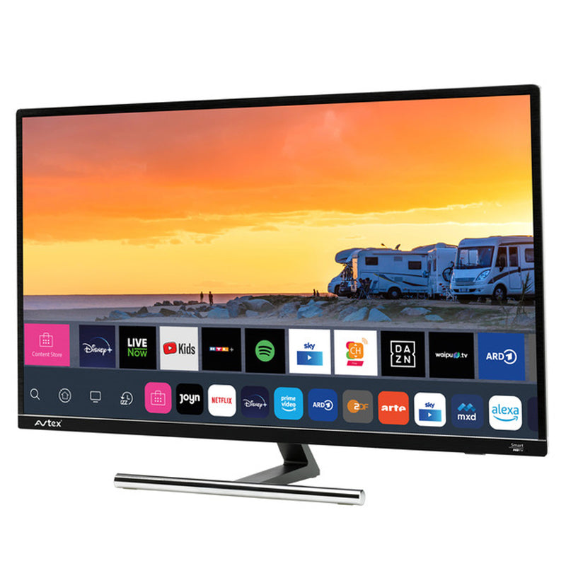 Avtex 12V Fernseher 19,5"-32" Full HD Smart TV mit LG WebOS Wohnmobil Camping