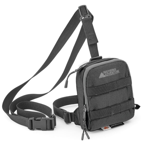 Beintasche Kappa Schwarz RA307R2 Leg Bag, für Motorrad und Fahrrad 1L