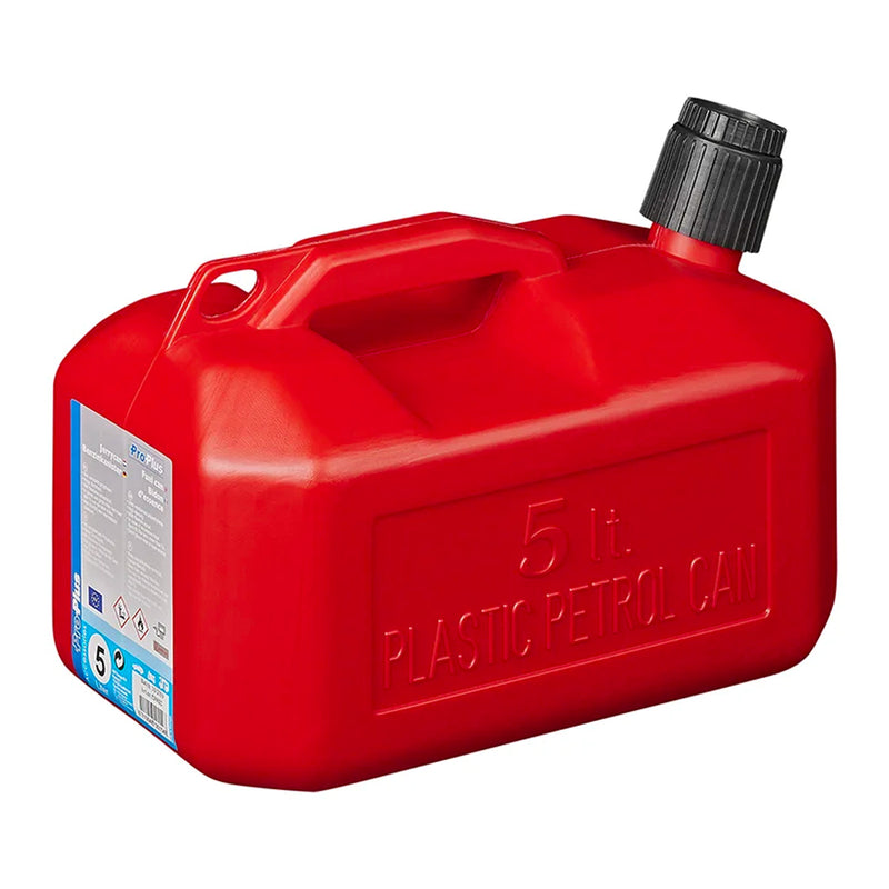 4x Kraftstoffkanister 5L Kunststoff Reserve Diesel Benzinkanister rot UN-geprüft