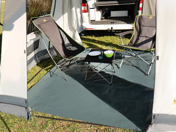 Bodenschutzplane mit Ösen 300x800cm Bodenplane für Campingzelt, Vorzelt