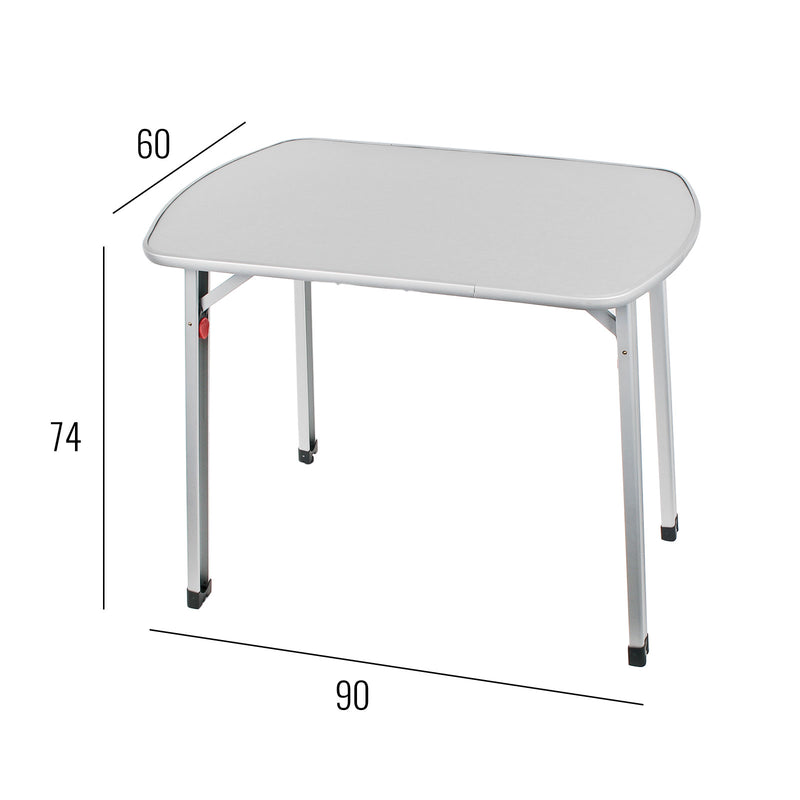 Camp4 Campingtisch Bustisch Multi 90x60x74cm Alu, klappbar, stabil