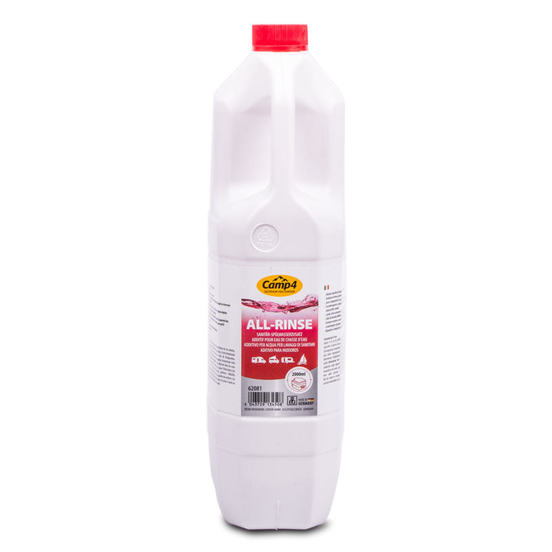 Camp 4 All-Rinse Sanitärflüssigkeit, Chemietoiletten 4L, Spülkasten