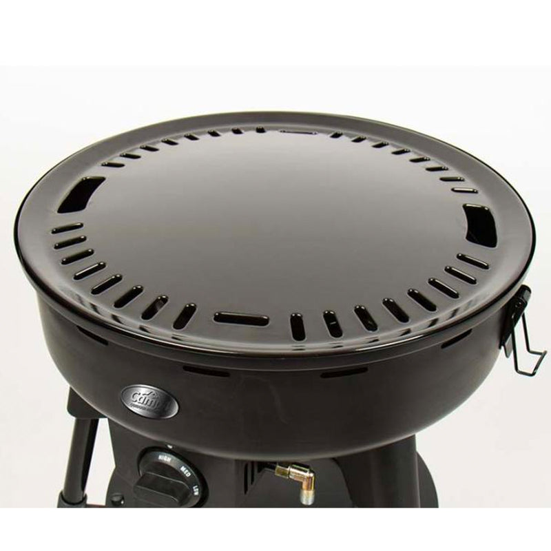 Camp4 Tischgrill Family Gasgrill 50mbar, 4kW, inkl. Deckel mit Thermometer BBQ