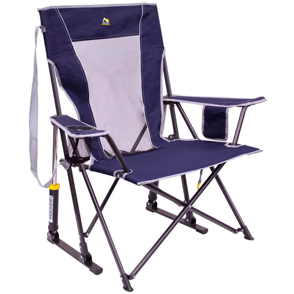 GCI Outdoor Comfort Pro Rocker Schaukelstuhl Blau Campingstuhl Faltstuhl Camping