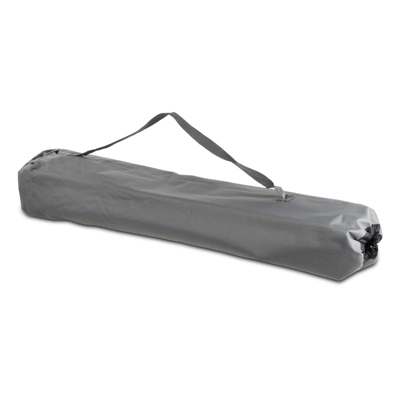 Bambus Campingtisch Aluminium für 6 Personen 140x80x70 verstellbarer Rolltisch