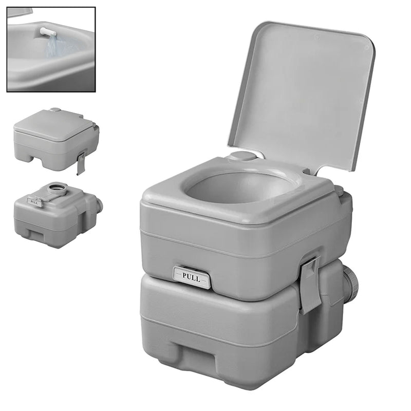 Campingtoilette tragbare Chemietoilette 10L / 20L, mobile Camping Toilette WC