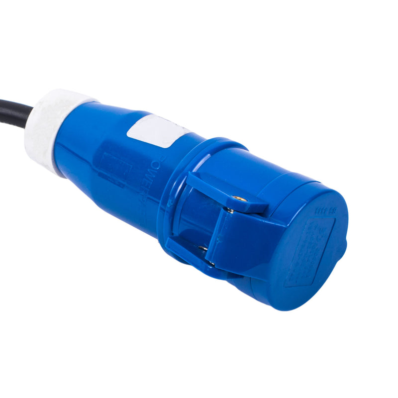 CEE Neopren Adapter Schweiz 40cm 3x2,5mm², 3polig, VDE Adapterkabel