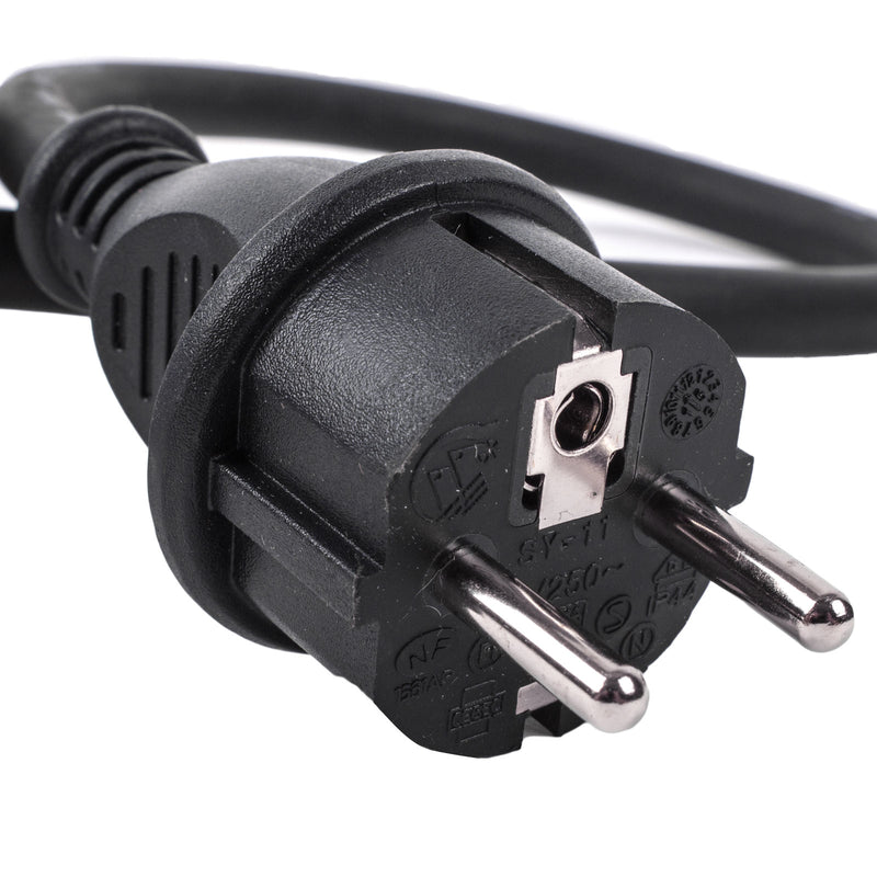 CEE Neopren Adapter CEE auf Schuko 200-250V, 16A, 3polig, 40 cm, VDE