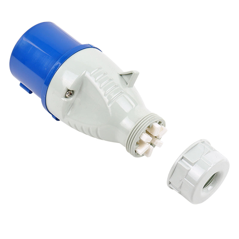 CEE Stecker | CEE 3 Polig | 240V 32A | Blau | IP44 |