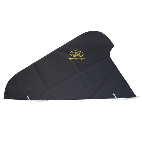 Deichselhaube Schwarz extra starkes Polyester 120 x 63 cm XL Version