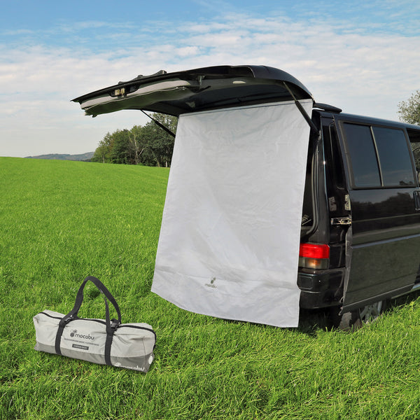 Duschvorhang für Heckzelte passend für Campingbusse & Vans , Duschzelt Umkleidezelt