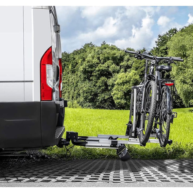 Enduro Fahrradträger SD260 für Flügeltür Kupplungsträger, Bus Camper Wohnmobil