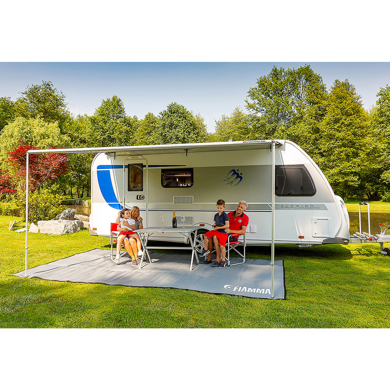 Fiamma Markise Caravanstore Sackmarkise XL 310 cm Royal Blue Auszug 250 cm Keder