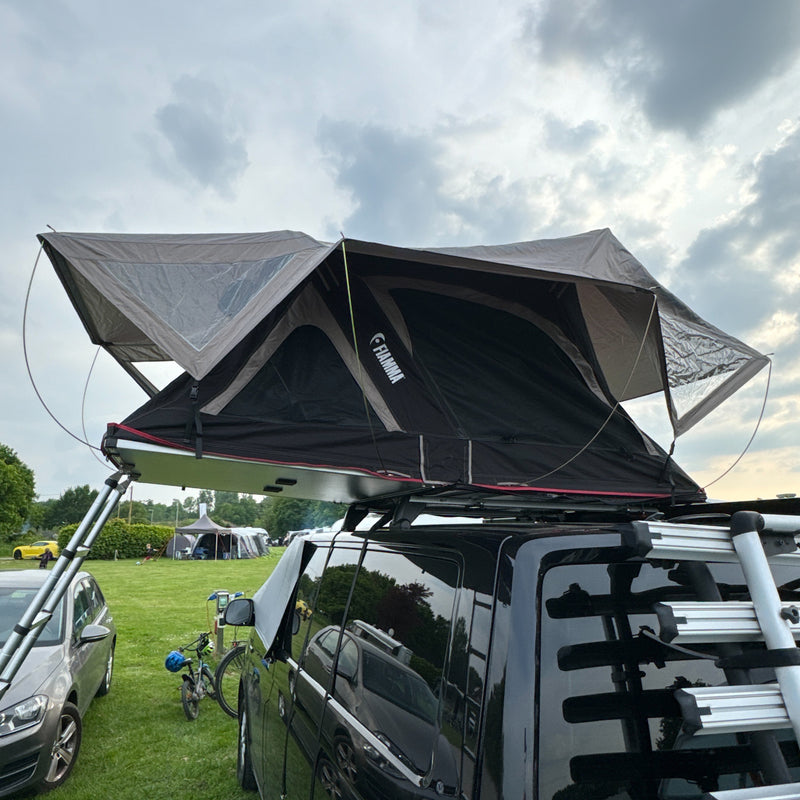 Dachzelt Fiamma Moonlight Tent 180 Autodachzelt 3 Pers für Camper mit Dachreling