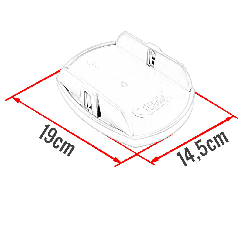 Fiamma Stützplatten Set 4 Stück für Ausdrehstützen